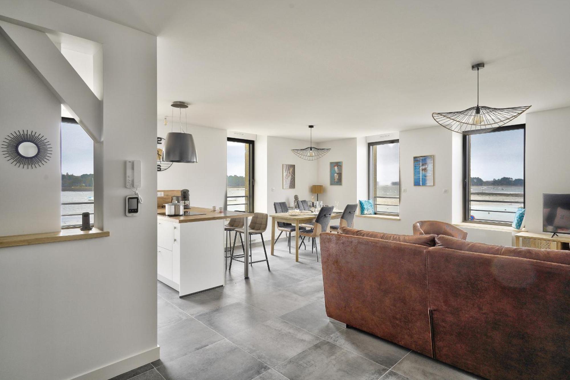 Appartement 4 Personnes Avec Vue Mer Île-Tudy 외부 사진